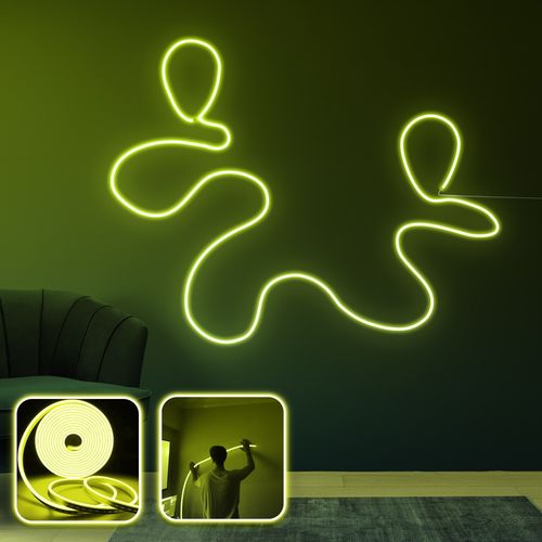 Journey - XL - Yellow Yellow Decorative Wall Led Lighting slika 1