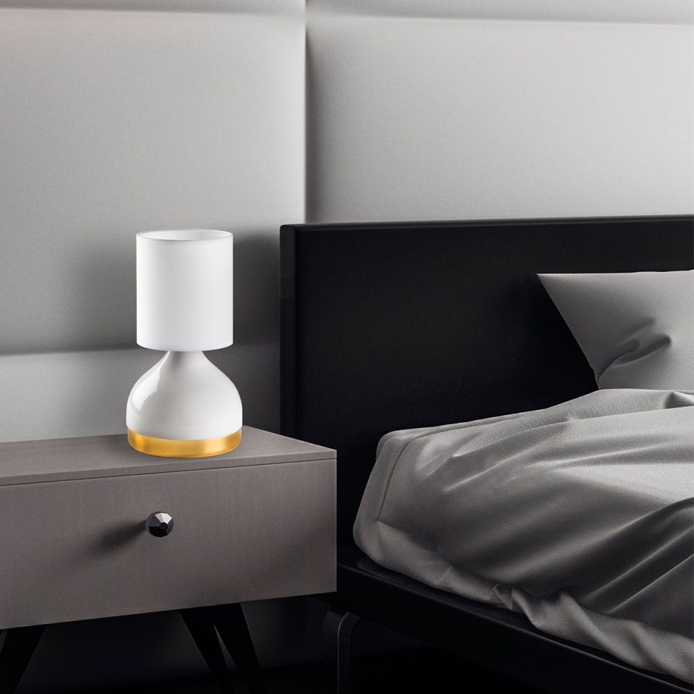 Yıldo - Bijela Stolna Lampa 8003 slika 3