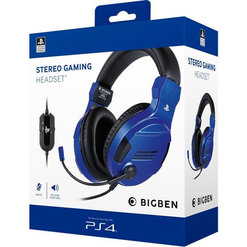 Bigben PS4 Stereo Gaming slusalice v3 Blue slika 6