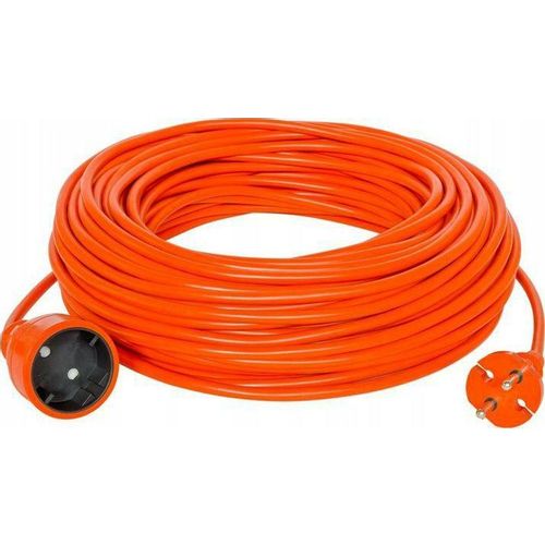 Narančasti vrtalni produžni kabel 10m 3x1 s francuskim tipom utičnice slika 1