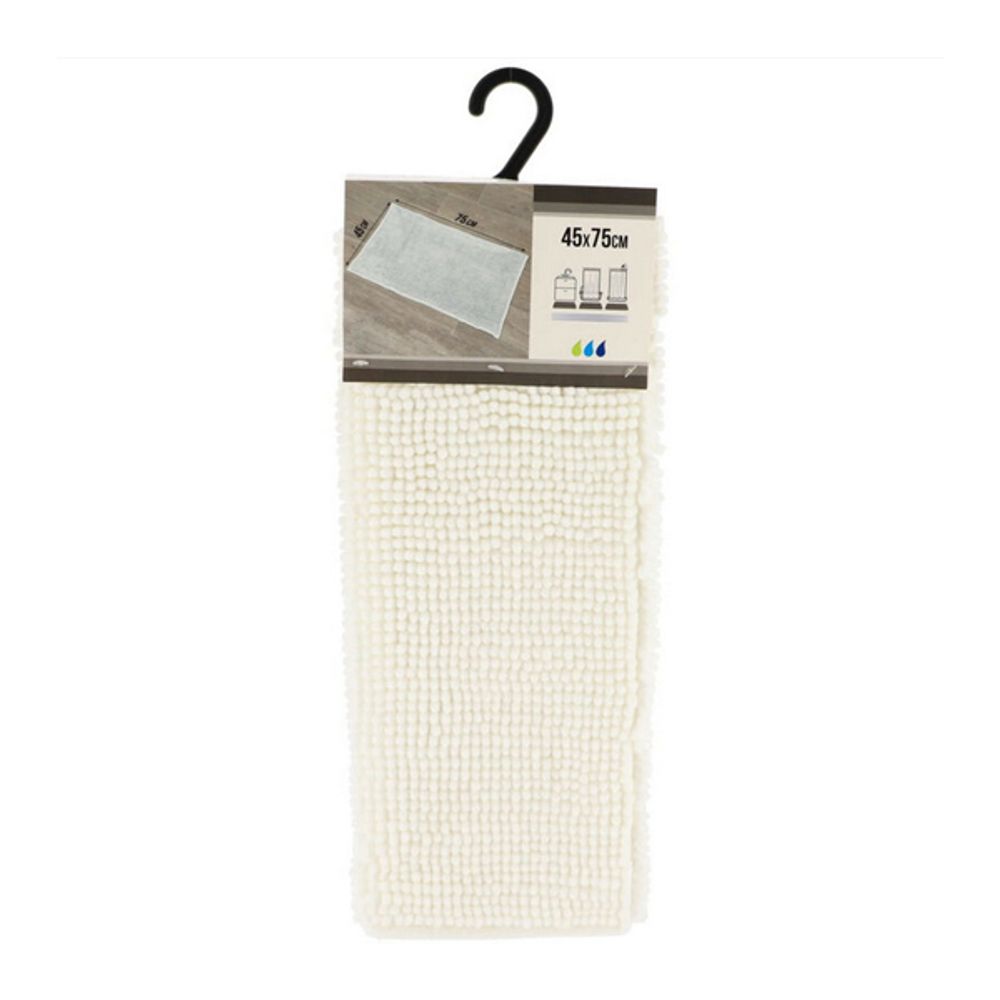 TENDANCE Prostirka za kupatilo 45x75cm Bijela slika 2