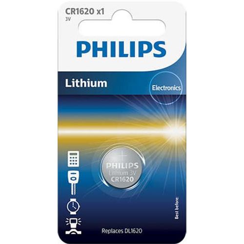 PHILIPS baterija CR1620/00B slika 1