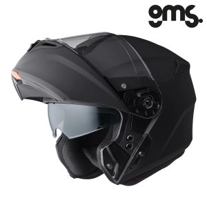 Modularna - flip up kaciga za motor GMS Aperio - Mat crna vel.L