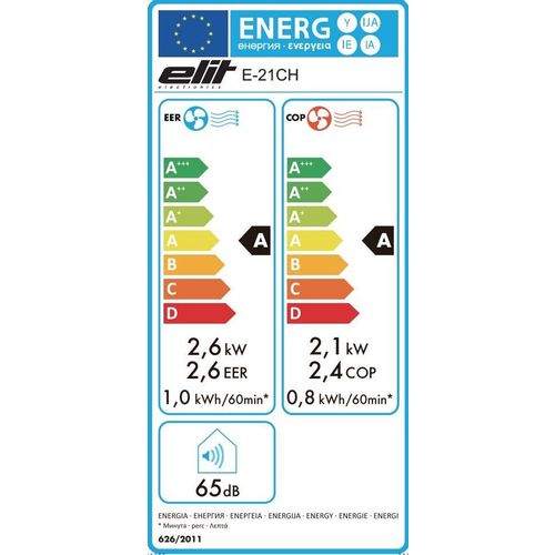 Elit Prijenosna klima E-21CH slika 6