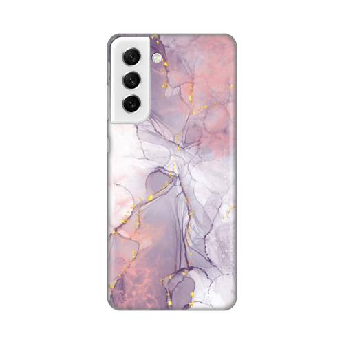 Torbica Silikonska Print za Samsung G990 Galaxy S21 FE Pink Marble slika 1