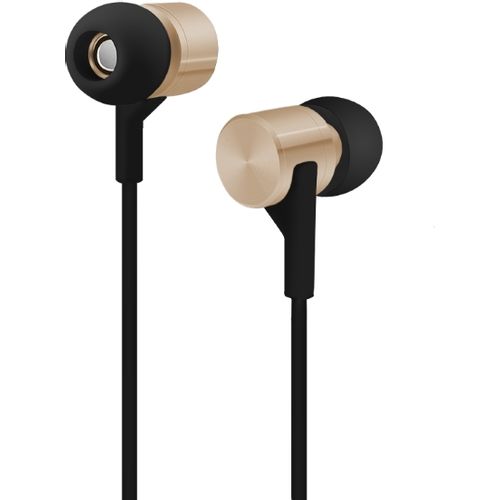 MANTA slušalice + mikrofon, In-ear, alumin, 4 nastavka, kutija, crna/zla EPH9004 slika 2