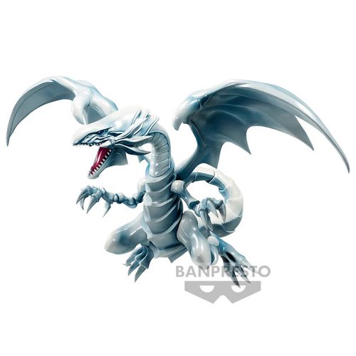 Yu-Gi-Oh! Duel Monsters Blue Eyes White Dragon figure 13cm slika 1