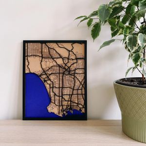 3D mapa grada "Los Angeles"