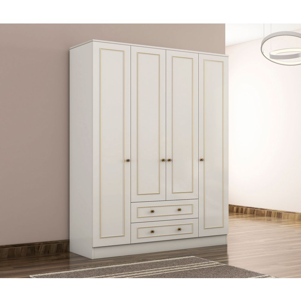 Mladenački set namještaja Rb-080, Mat bijela slika 3