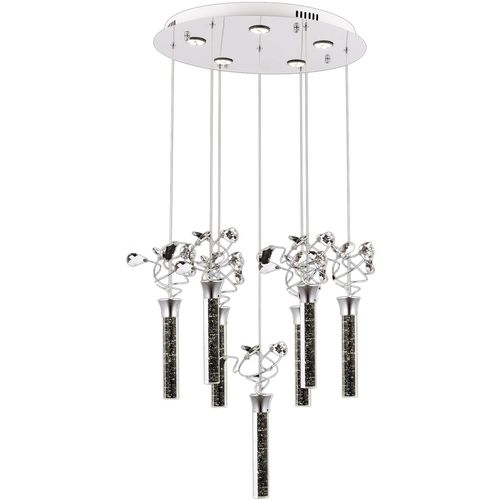 AV-1753-7KT Chrome Chandelier slika 3