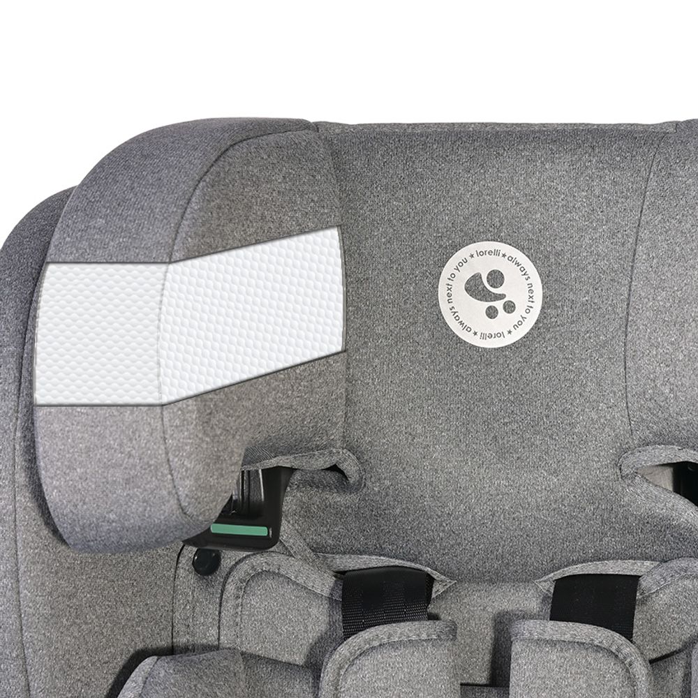 Lorelli Autosjedalica Colombo i-Size 76-150cm Grey slika 4