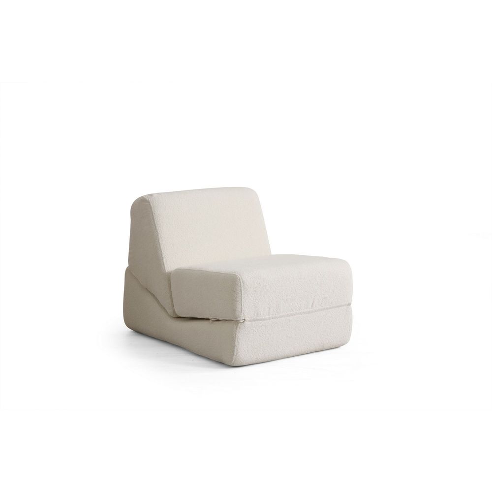 Sofa na razvlačenje Origami za 1 osobu - Bijela slika 2