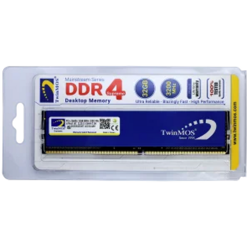 RAM DDR4 32GB 3200MHz TwinMOS MDD432GB3200D slika 1