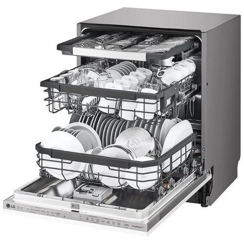 LG DB325TXS QuadWash™ Ugradna mašina za pranje sudova na paru sa TrueSteam™ tehnologijom, 14 kompleta, Širina 59.8 cm slika 10