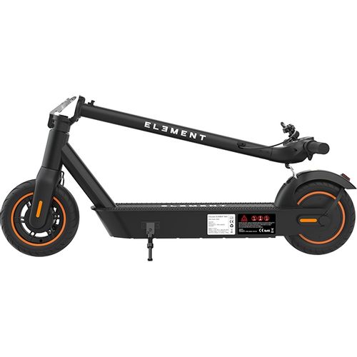 Element električni sklopivi romobil MAX 500W / 10 "gume / 48V/11,6Ah / rekuperacija / domet do 65km (crna) slika 9