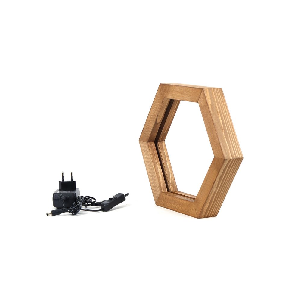 KN07 Smeđa Stolna Lampa slika 4