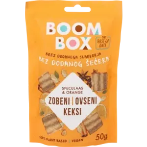  Boom Box Zobeni keksi sa začinima i narančom 50g