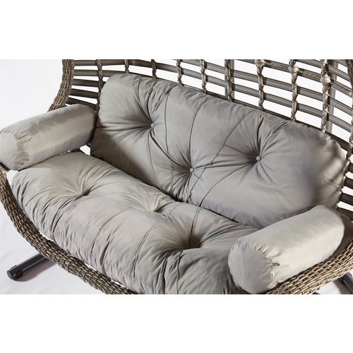 Junda - Grey Grey Garden Double Swing Chair slika 5