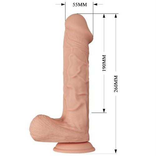 Baile Beautiful Encounter Bergrisi vibrirajući dildo 26cm slika 7