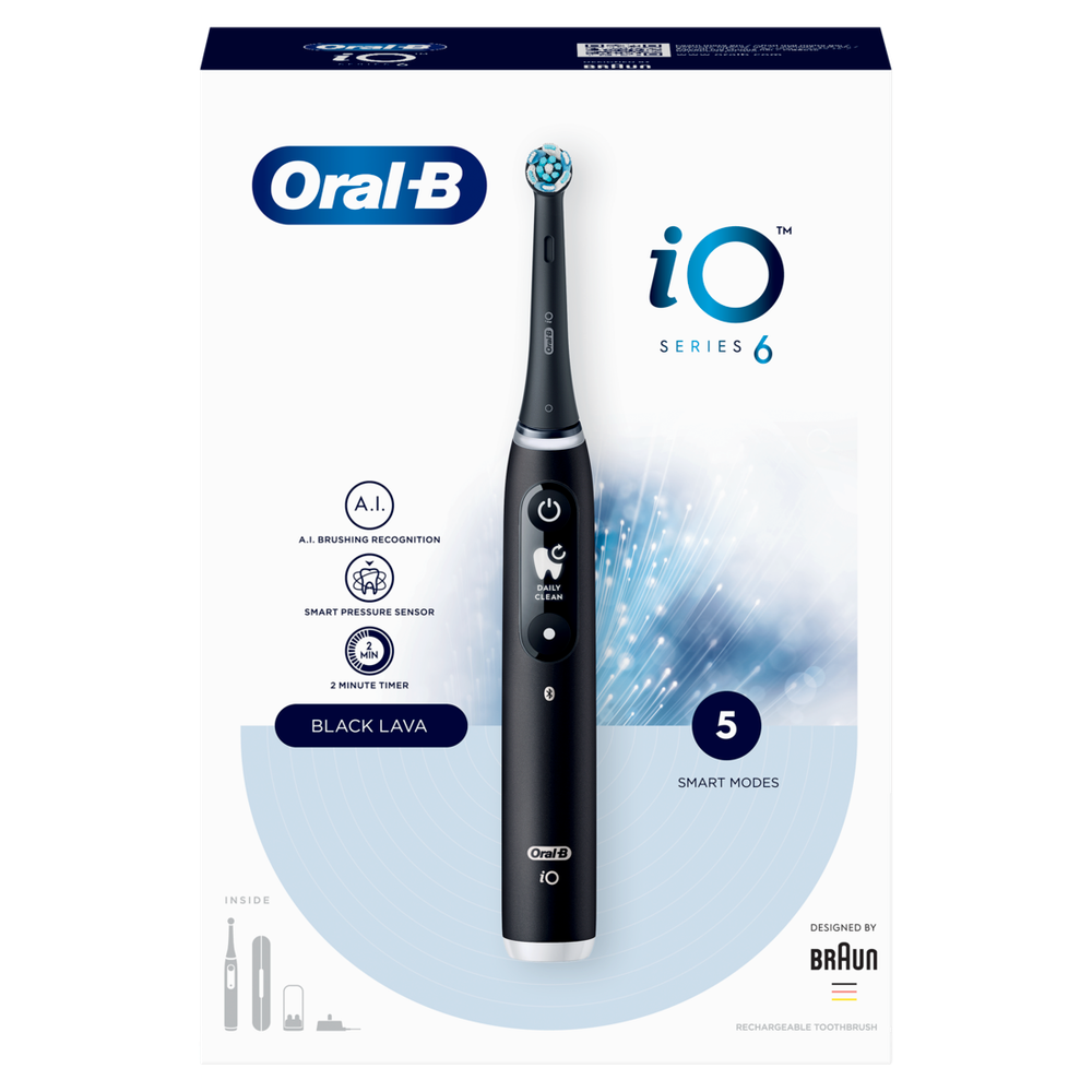 Oral-B Električna četkica za zube iO Series 6 Black Lava slika 2