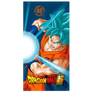 Dragon Ball Super Goku Super Saiyan Blue microfibre beach towel