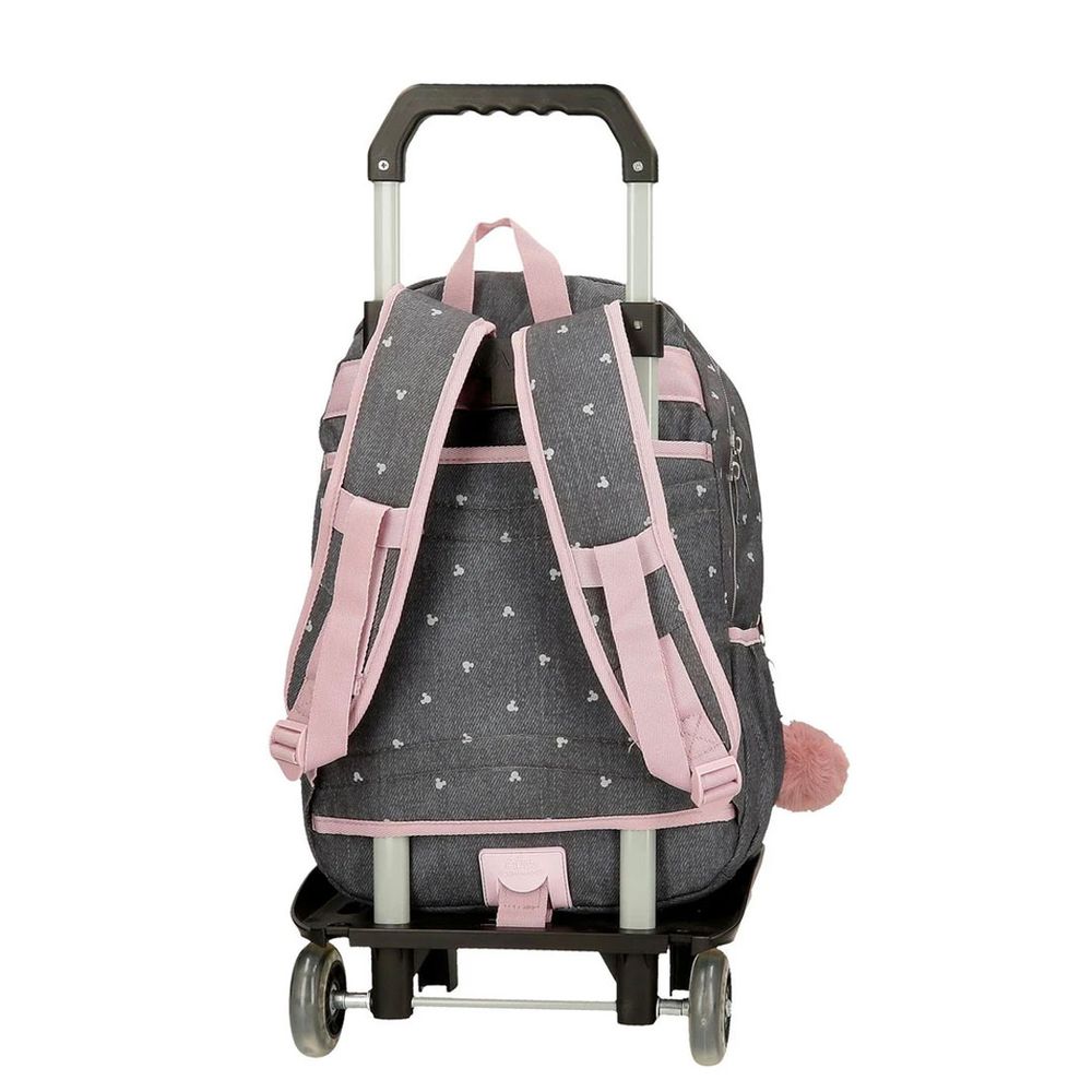Disney Ranac 44 cm, Mickey Studs 38227T1 sa točkićima, antracit slika 3