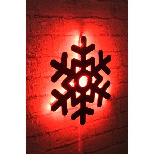 Wallity Ukrasna LED rasvjeta, Snowflake 2 - Red slika 2