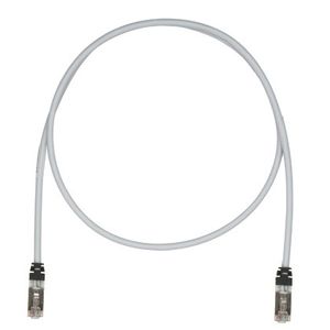 Panduit Patch cord Cat6A S/FTP, 26AWG, 3m, LSZH, sivi