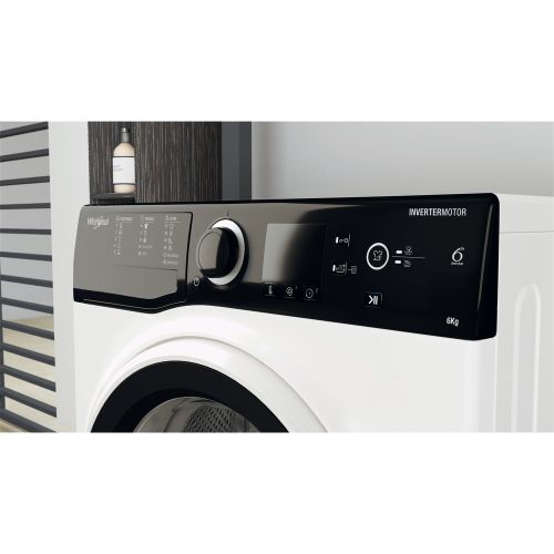 Whirlpool WRBSS 6249 S EU Veš mašina, 6kg, 1200 rpm, Inverter, Dubina 42.5 cm slika 5