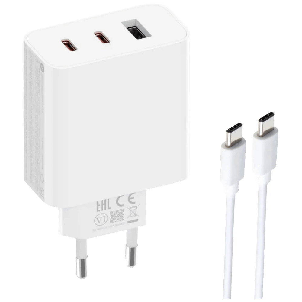 Xiaomi Univerzalni punjač, brzi, 2 USB type C i 1 x USB A - Mi 67W GaN Charger 2C1A slika 1