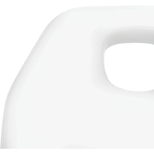 Masažni stol bijeli 180 x 62 x (86,5 - 118) cm slika 29