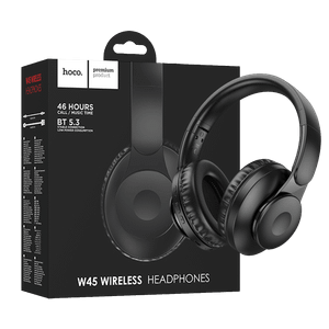 hoco. Slušalice bežične, Bluetooth - W45 Enjoy, Black