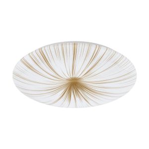 Eglo plafonjera 'NIEVES 1', LED, 7x4,4W, promjer 510mm, bijela/zlatna