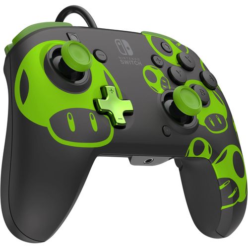 PDP NINTENDO SWITCH WIRED CONTROLLER REMATCH - 1UP GLOW IN THE DARK slika 5