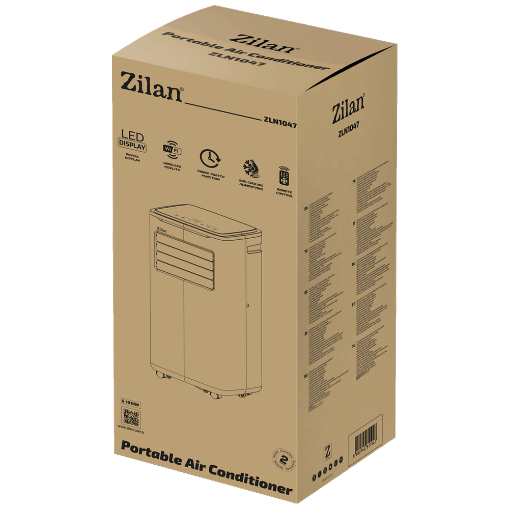 Zilan Prijenosni klima uređaj, 9000Btu, 3u1, 1010W, WiFi - ZLN1047 slika 5