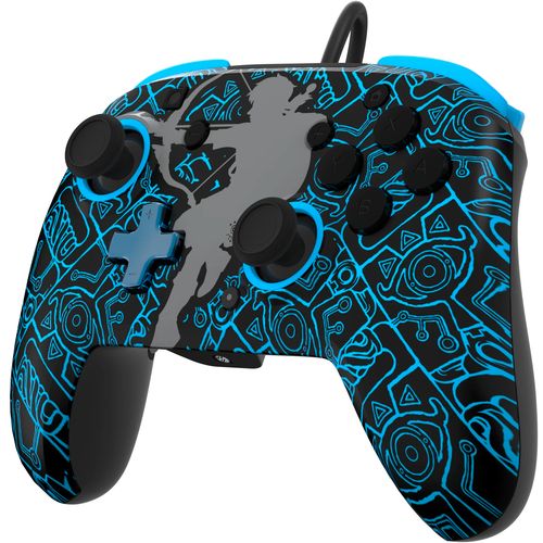 PDP NINTENDO SWITCH WIRED CONTROLLER REMATCH – LINK GLOW IN THE DARK slika 4