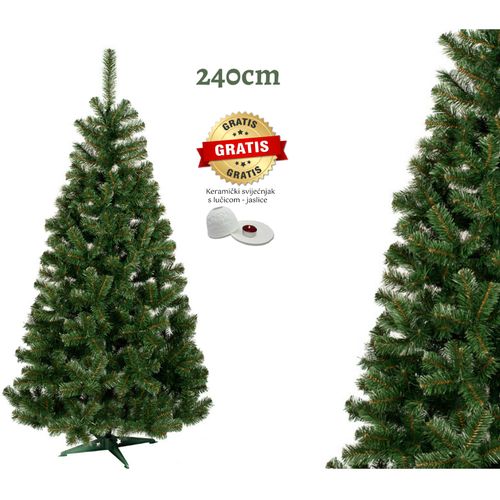 Umjetno božićno drvce – SUPER LUX – 240cm slika 1