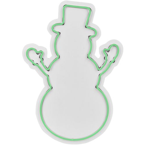 Wallity Ukrasna plastična LED rasvjeta, Snowman - Green slika 6