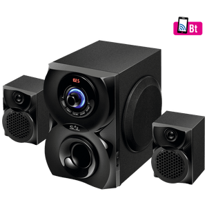 SAL Zvučnik, set 2.1 stereo, Bluetooth, MP3, FM radio, AUX - BT 201
