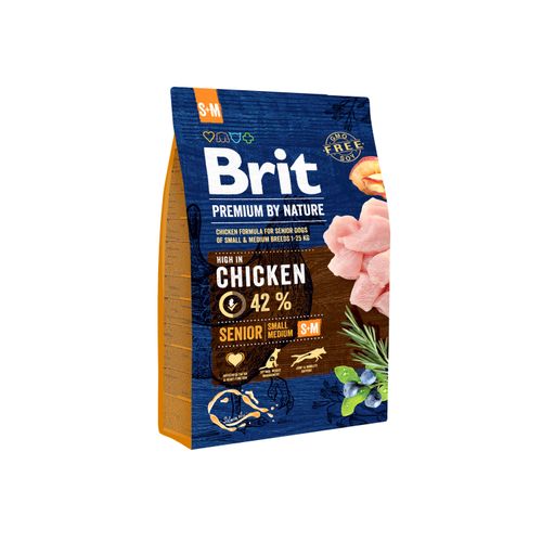 Brit PN Dog Senior Chicken small & medium 3 kg slika 1