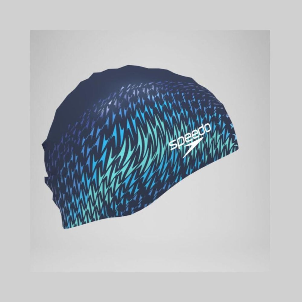 Speedo Kapa za plivanje SLOGAN PRT CAP AU/AF/AM Navy slika 1