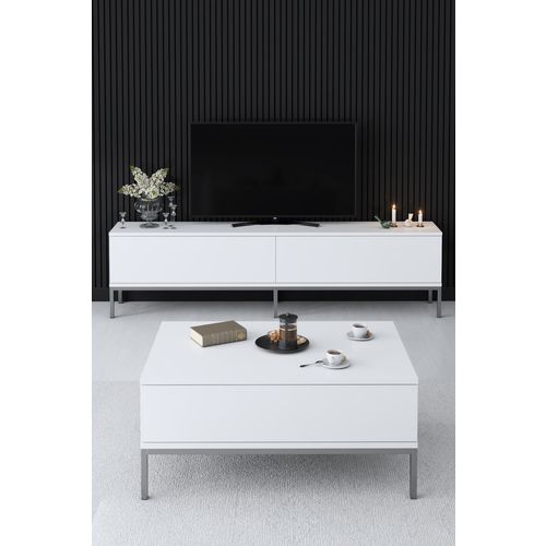 Lord - White, Silver White
Silver Living Room Furniture Set slika 5