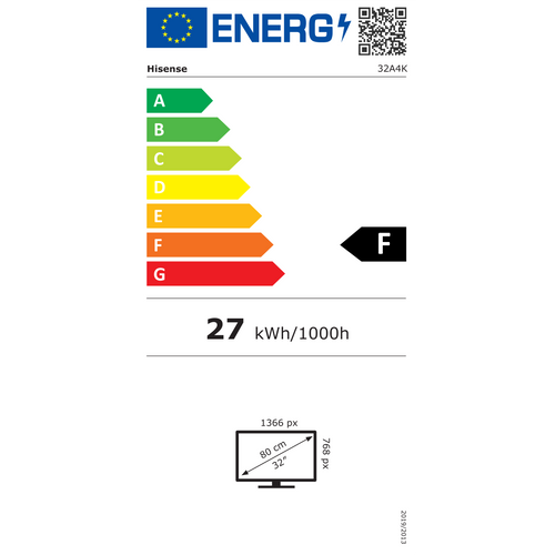 Hisense TV 32A4K slika 2