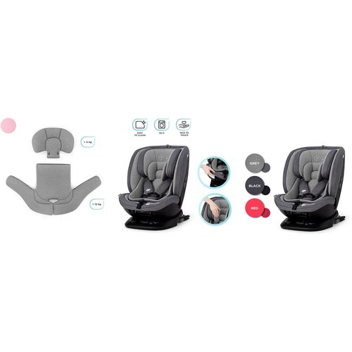 Kinderkraft Xpedition autosjedalica 0-36 kg ISOFIX 360, Red slika 19