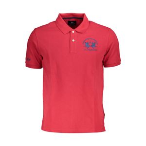 LA MARTINA POLO SHORT SLEEVE MAN RED