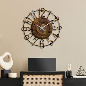 Wallity Ukrasni metalni zidni sat, Metal Wall Clock 15 - 1