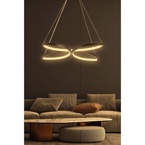 Eriphos Black-Yellow Light Black Chandelier slika 2