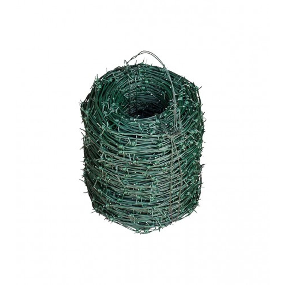 Bodljikava plastificirana žica 2.6 mm, 100 m, zelena slika 1