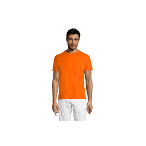 REGENT unisex majica sa kratkim rukavima - Narandžasta, 3XL 