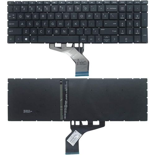 Tastatura za laptop HP 15-DW 15-DU serije sa pozadisnkim osvetljenjem crna slika 1